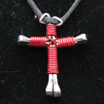 Red Disciple's Cross